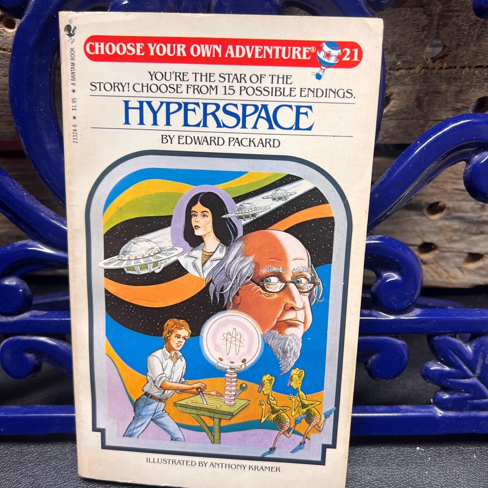 Choose Your Own Adventure #21, Hyperspace, by Edward‎ Packard 1983